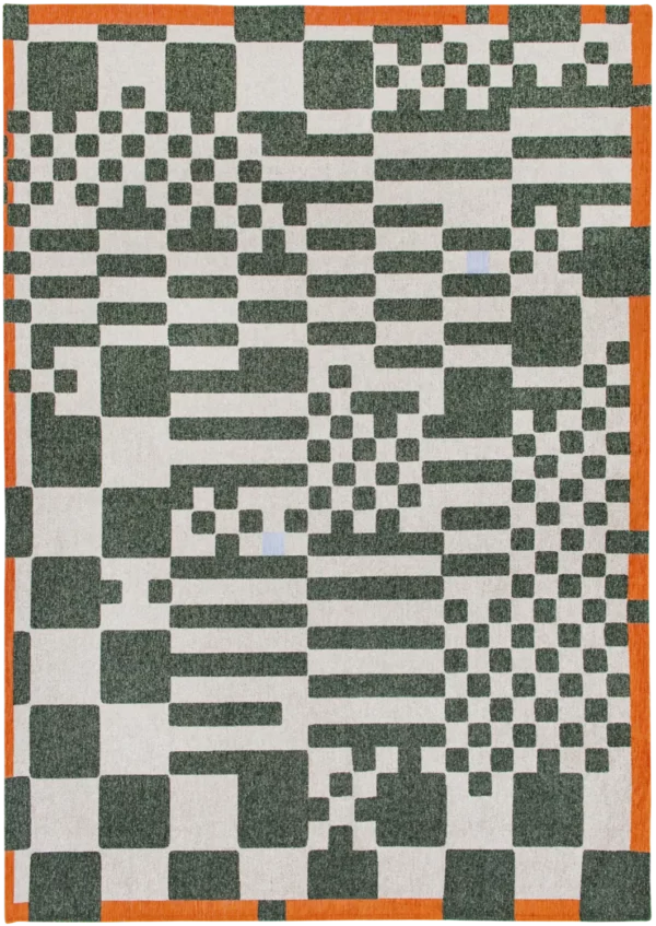 9339 Deep Green rug from the Louis De Poortere Ecorugs 2024 collection