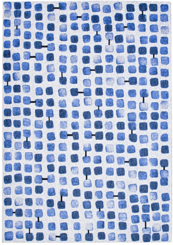 9348 Amparo Blues rug from the Louis De Poortere Ecorugs 2024 collection